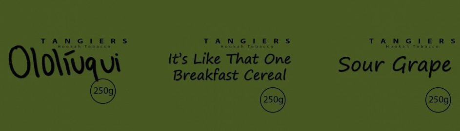 tangiers ololiuqui brekfast grape