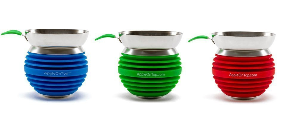 чаша, для кальяна, металева, силіконова, apple on top, заміна фольги