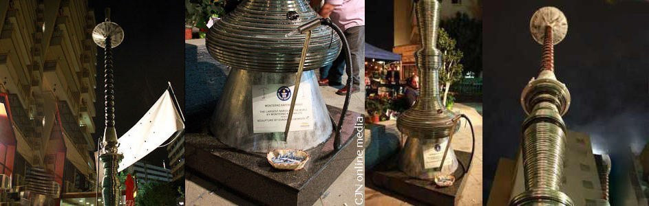 кальян висотою вісім метрів з Кіпру