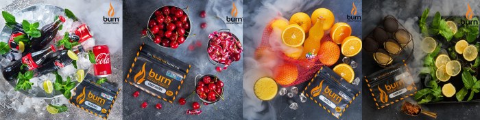 Тютюн Burn і його смаки