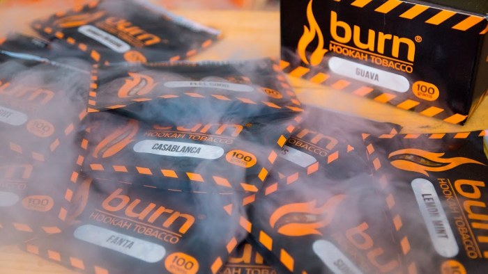 Тютюн Burn і його смаки