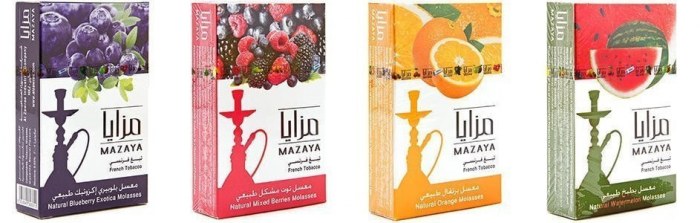 Табак для кальяна Mazaya. Описание, виды, отзывы