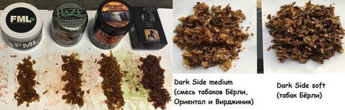 Ингредиенты табака