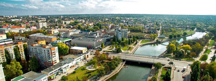 Панорама города Кропивницкий