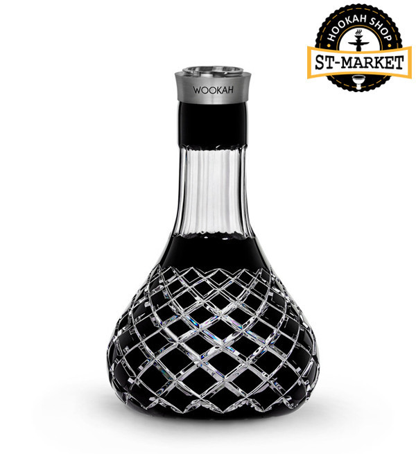 Колба для кальяна Wookah Crystal Check Black Click