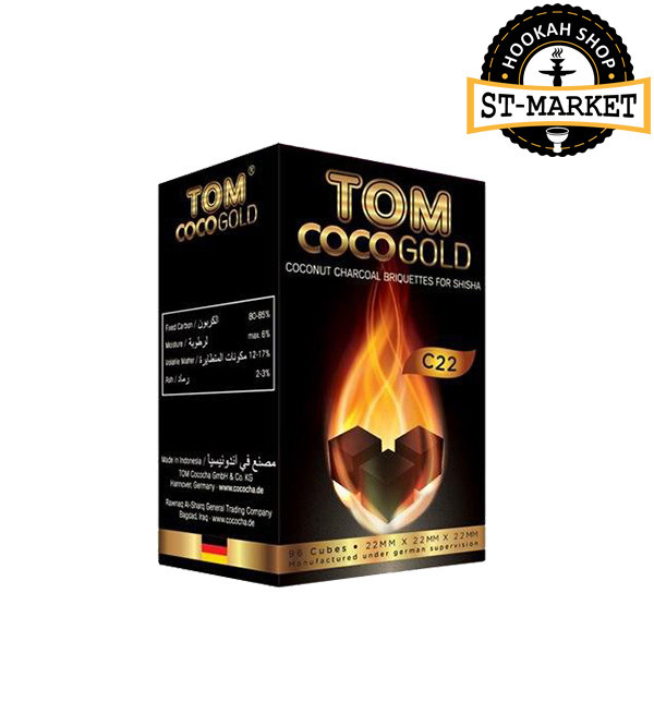 Уголь для кальяна Tom Cococha C 22