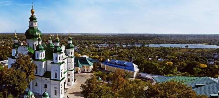 Вид на Чернигов